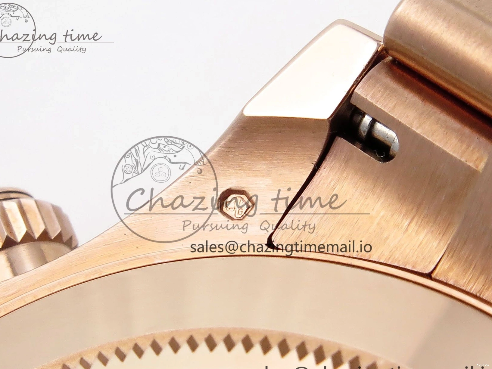 MiroTime 0402 Bold Daytona 116505 KING 1:1 Best Edition RG Crystal Dial on RG Bracelet SH 1938